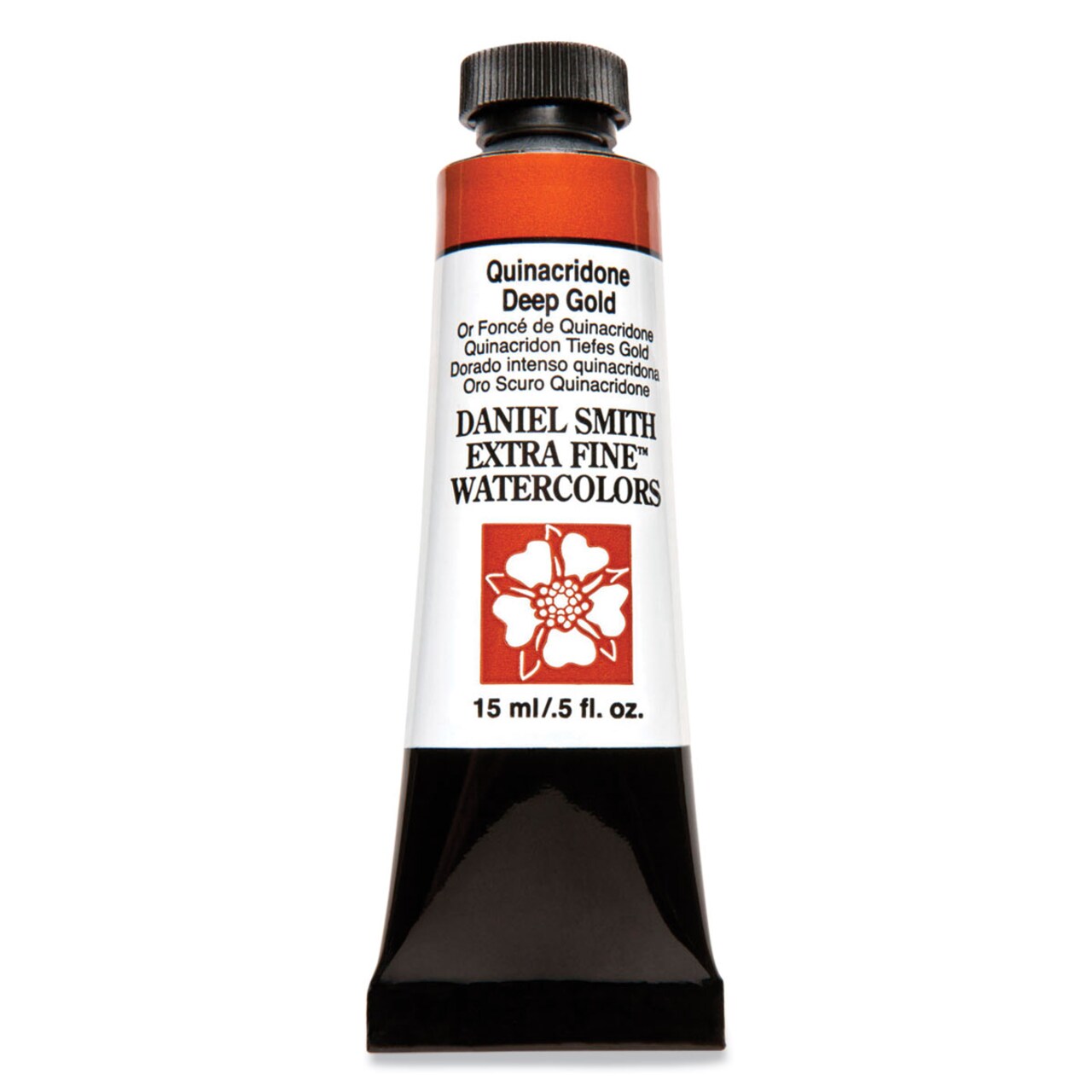 Daniel Smith Extra Fine Watercolor - Quinacridone Deep Gold, 15 ml Tube